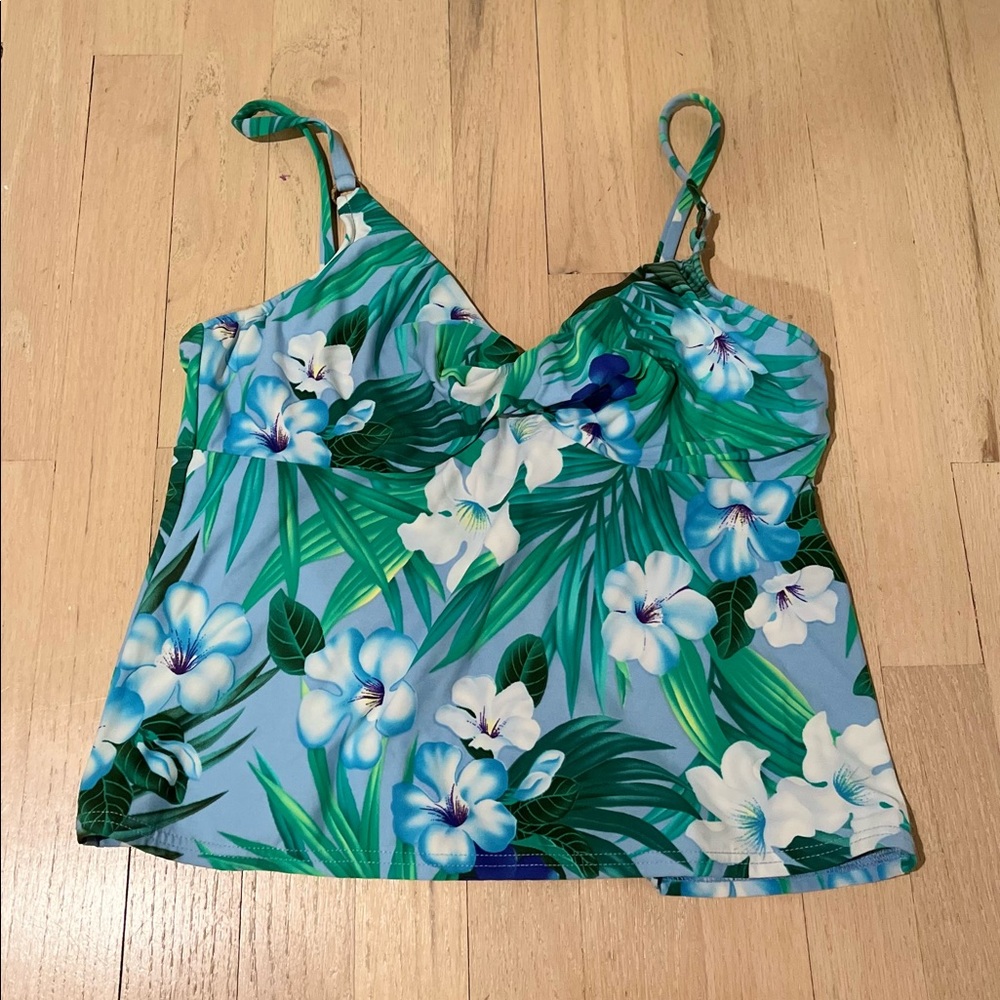 Lands End Bathing Suit Top